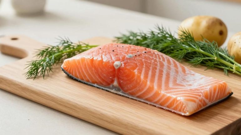 Aneth Cuisine Scandinave Marche Nordique poissons Ragoût Recette rapide Saumon fumé 