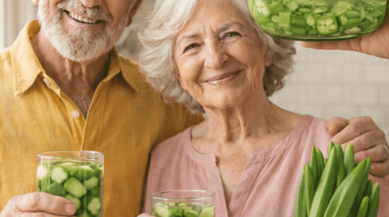 Alimentation saine Articulations Bienfaits santé Digestion Eau d'okra glycémie Remèdes naturels 