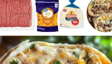 Bâtonnets de fromage Bœuf Idée recette Tacos Tex-Mex Wraps 