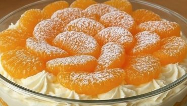 Cheesecake salé Crème dessert Idée recette Mandarine Quark 