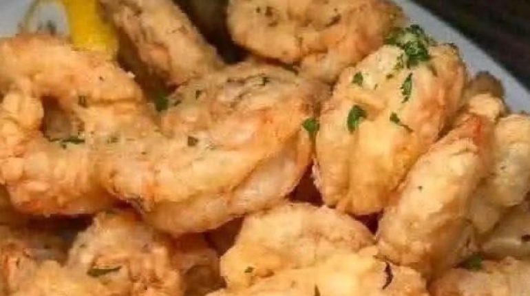 Crevettes Croustillant Cuisine saine fritures Fruits de mer Recette allégée 