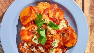 Gratin dauphinois Jus de fruits et légumes Patate douce Plat principal Recette américaine Ricotta 