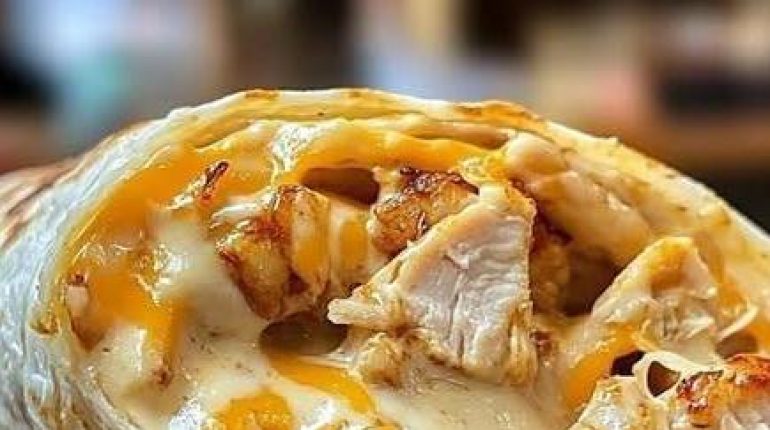 Bouillon de poulet Boules de fromage Cuisine familiale Plat principal Recette facile Wraps 