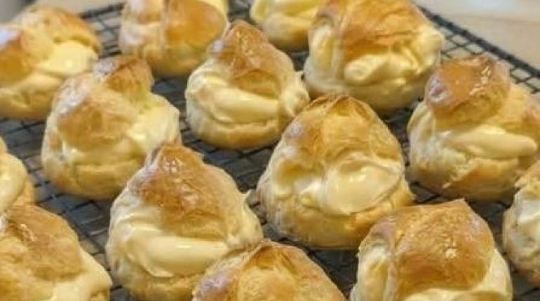 Astuce cuisine Choux à la crème Crème dessert Idée recette Pâtisserie 