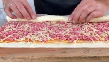 Apéritif Bouchées Cuisine rapide Pâte feuilletée Recette facile Rougail Saucisse 