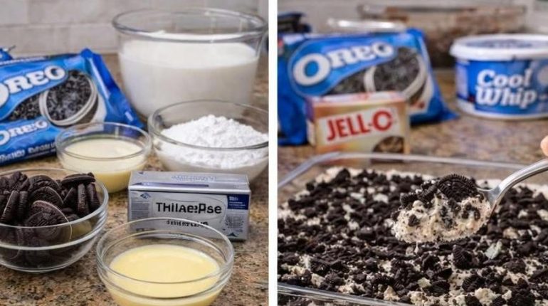 Bouchées gourmandes Conservation gâteau Crème dessert Cuisine facile Oreo Recette sans cuisson 