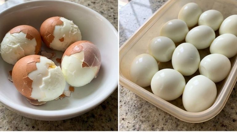 20 astuces Astuce cuisine Cuisson au four Cuisson des œufs Écaler Recette américaine 