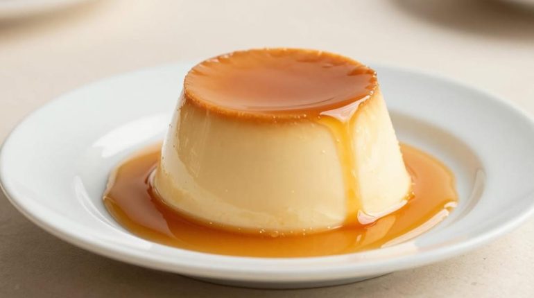 Caramel Conservation gâteau Crème dessert Cuisine française Flan Idée recette Pâtisserie 