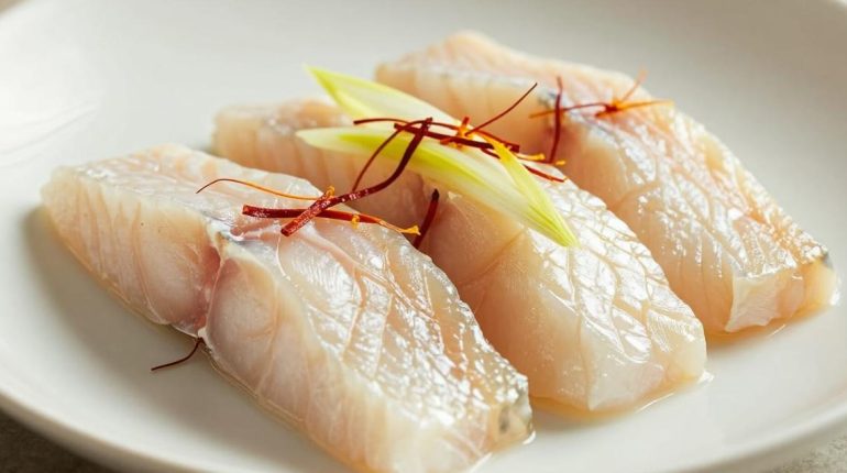 Cabillaud Cuisine rapide Poireaux Poisson blanc Recette américaine Safran 