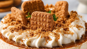 Bavarois Crème dessert Dessert sans cuisson Idée recette Pâtisserie Spéculoos 