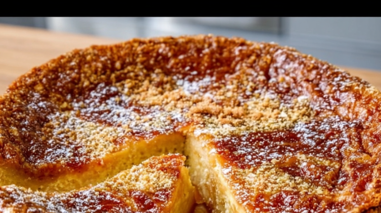 Caramel Crème dessert Gâteau magique Idée recette Pâtisserie Textures 