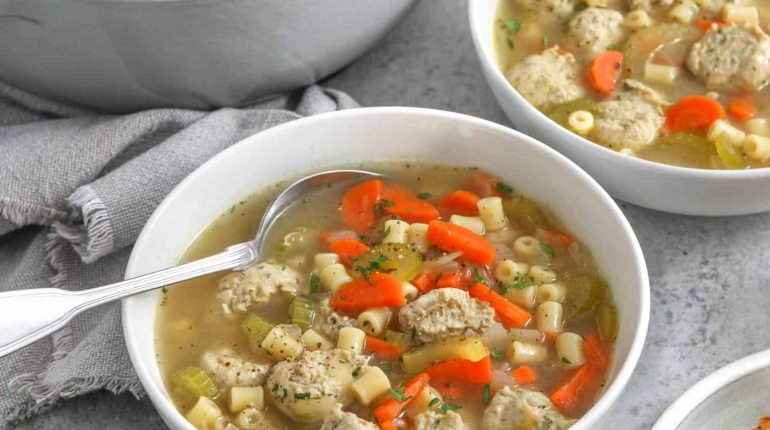 Astuce cuisine Boulettes de poulet Cuisine rapide Recette facile Soupe 
