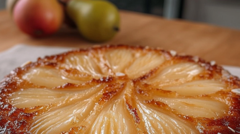 Amandine Pellissard Desserts Gâteaux et tartes Idée recette Pâtisserie Poires 