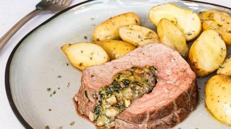 Ail des ours Boulettes de viande Cuisine française Plat de saison Recette facile Recette printanière Rôti de veau 