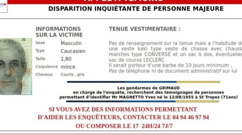 alimentation variee Appel à témoins Avis de recherche disparition Personnes disparues 
