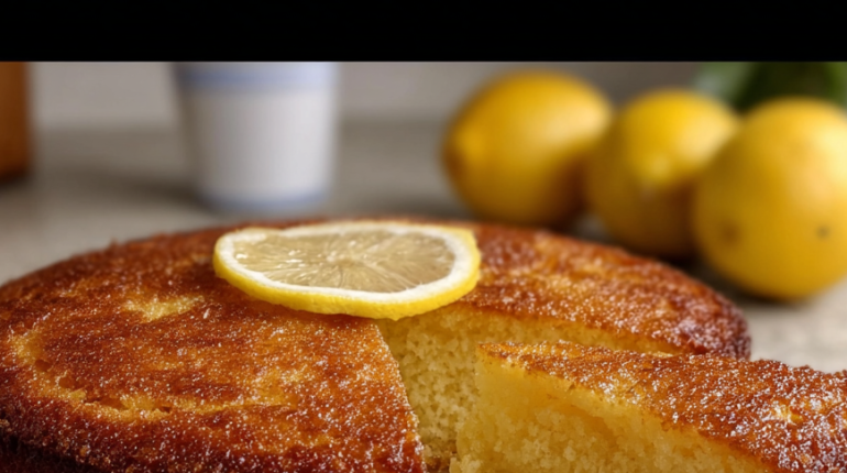 Cuisine économique Dessert facile Gâteau au citron Gâteau moelleux Pâtisserie maison Recette facile 