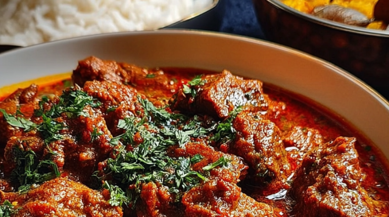 Agneau Cachemire Cuisine indienne Idée recette Ragoût Rogan Josh 