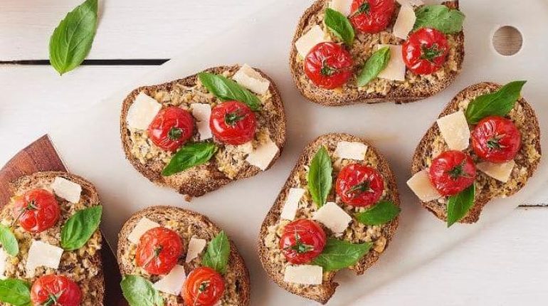 Apéritif Bruschetta Cuisine méditerranéenne Idée recette Sardines Tapenade 