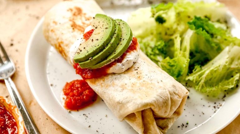 Bœuf Burritos Cuisine Tex-Mex Haricots noirs Recette rapide Repas complets 