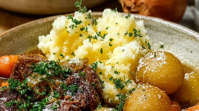 Cuisine d'hiver Cuisine réconfortante Plat familial Ragoût Recette économique 