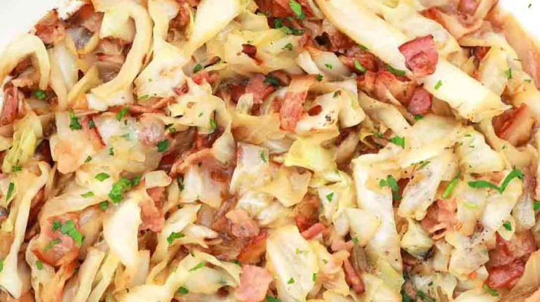 Bacon Bienfaits des légumes Chou chinois Cuisine facile Plat complet Recette rapide 