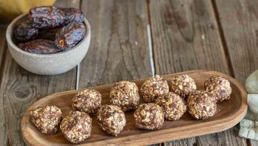 Accident sportif Bienfaits Dattes Cacao Collation saine Dessert sans cuisson Energy balls Recette facile 