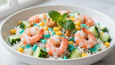 Arizona Crevettes Cuisine facile Plat Exotique Recette rapide Salade composée 