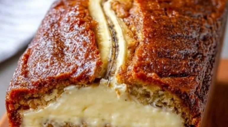 Astuce cuisine Cream cheese Crème dessert Dessert moelleux Pain aux bananes Recette facile 