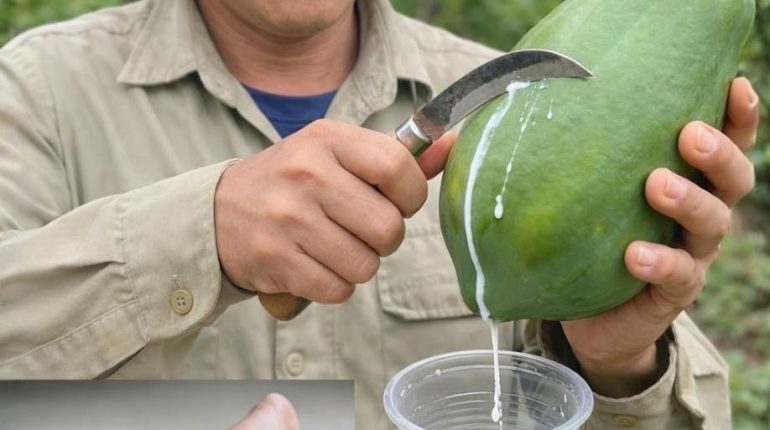 Ballonnements Digestion Enzymes digestives Feuilles de papaye Papaïne Santé digestive 