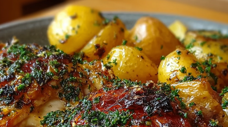 Ailes de poulet Cuisine familiale Idée recette Plat au four Pommes de terre Sauce au fromage 