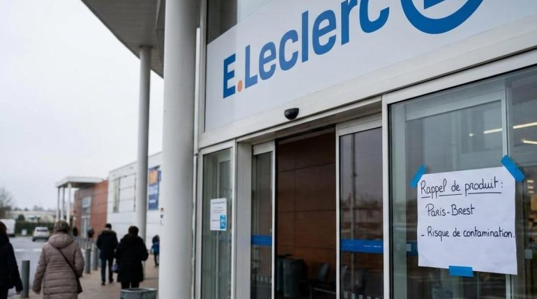 E.Leclerc Listeria Paris-Brest Rappel produit Sécurité alimentaire 