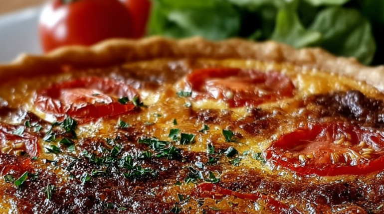 Anthony Delon conservation des tomates Cuisine facile Plat familial Recette rapide Tarte salée 