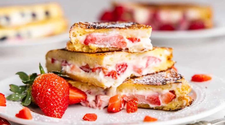 Astuce cuisine Crème dessert Gourmandise Idée recette Pain perdu Petit déjeuner 