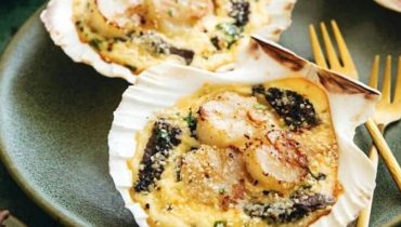 Apéritif Astuce cuisine Fruits de mer Idée recette Morilles Noix de Saint-Jacques 