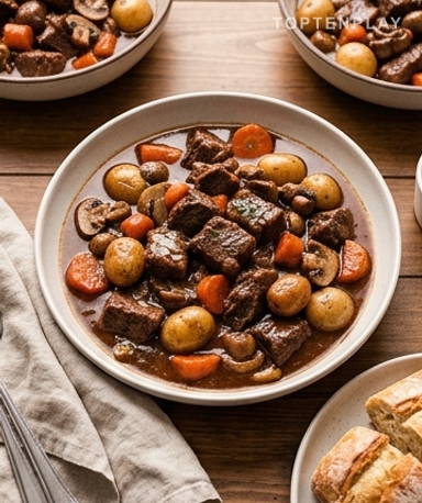 Bœuf Bourguignon à l'Instant Pot : le classique français en un temps record