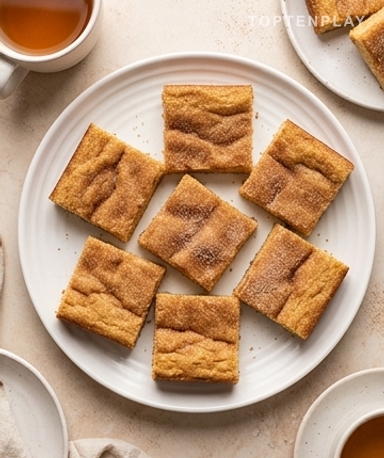 Barres Snickerdoodle à la Mijoteuse : 4 Ingrédients, Résultat Bluffant