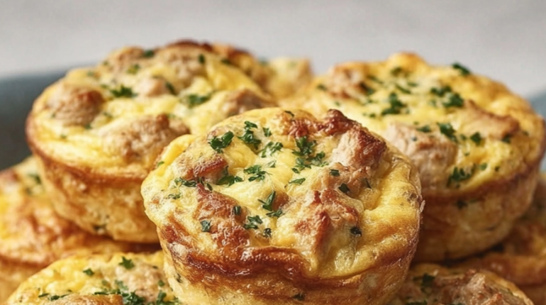 Anthony Delon Batch cooking Conservation des œufs Cuisine facile Muffins salés Petit-déjeuner protéiné Recette rapide 