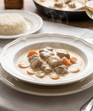 Blanquette de Veau Maison : Tendre, Crémeuse, Comme Grand-Mère la Faisait