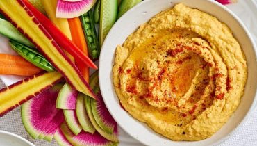 Apéritif Cuisine facile diplomatie Houmous Légumes rôtis Recettes végétariennes 
