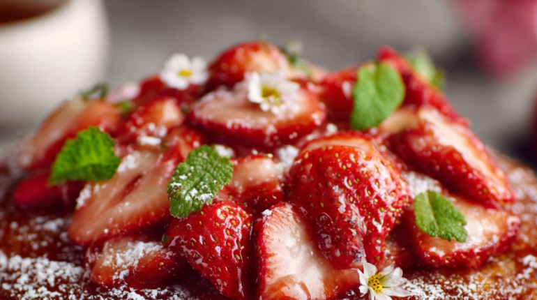 congélation fraises Conservation gâteau Crème dessert Dessert moelleux Gâteau au yaourt Idée recette 