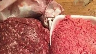 alimentation Boulettes de viande Consommation Défaut qualité le sol de ce supermarché 