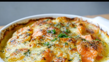 Cuisine réconfortante Gratin dauphinois Plat familial Pommes de terre Recette facile Saumon fumé 