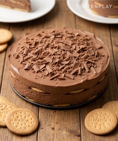 Charlotte au chocolat crémeuse façon Carlota mexicaine