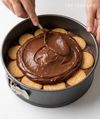 Faites fondre le chocolat à feu vraiment doux