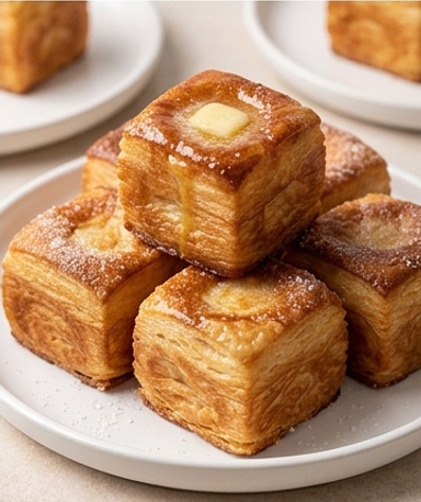 Cubes de Croissant Maison