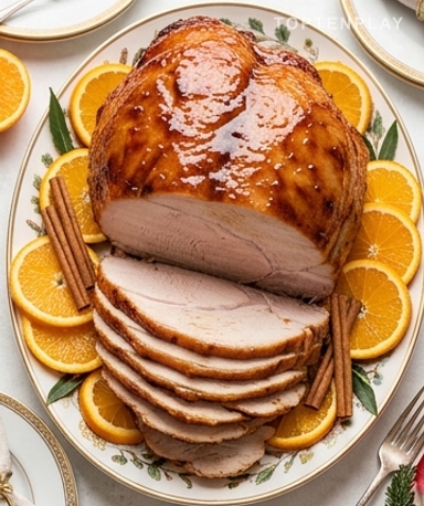 Dinde Glacée Cassonade-Orange à la Mijoteuse : Le Plat de Fête Sans Stress