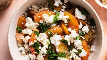 Bowling Feta Idée recette Orange sanguine Patate douce Plat équilibré Quinoa 