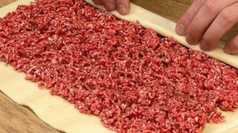 Apéritif Bâtonnets de fromage Feuilletés Idée recette Pâtisserie salée Viande hachée 