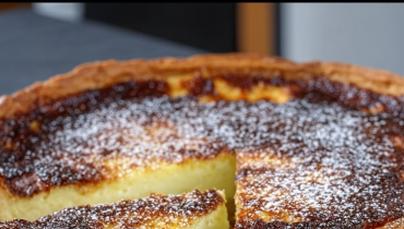 Dessert traditionnel Fromage blanc Légèreté Pâtisserie Recette facile Tarte alsacienne 