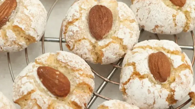 Amandes Amaretti Beurre citronné Biscuits Graham Cinéma Italien Idée recette Pâtisserie 
